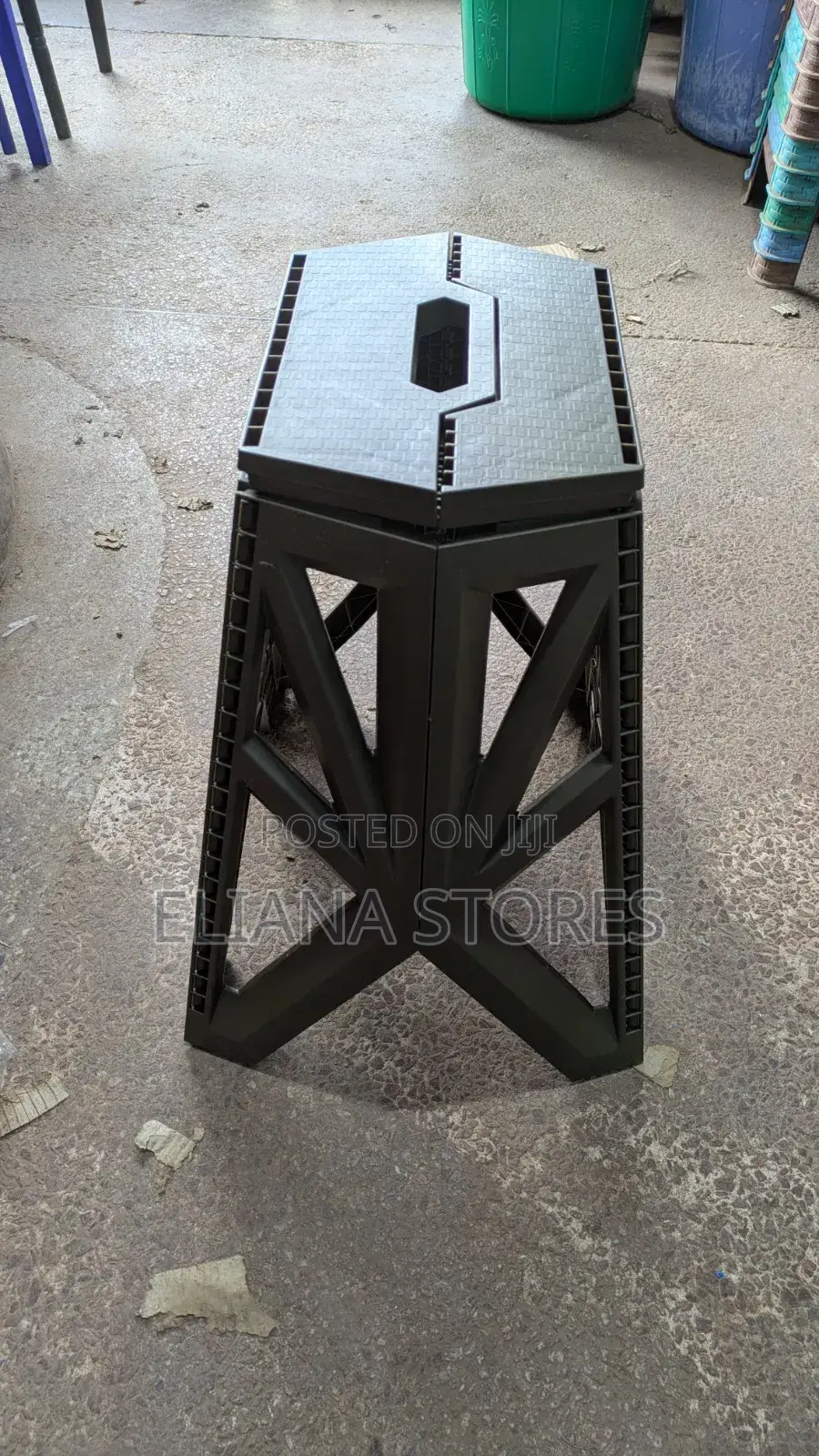 Foldable Hard Plastic Stool