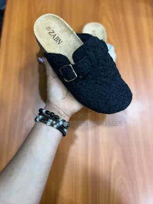 Textured Zabn Brand Slip-on Mule Clogs.