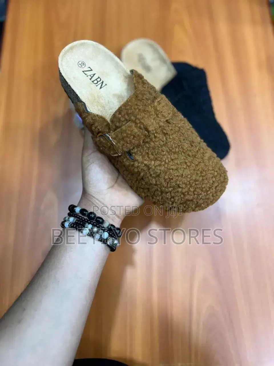 Textured Zabn Brand Slip-on Mule Clogs.