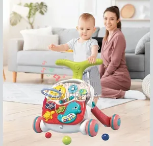 3 In 1 Baby Push Walker And Activity Centes