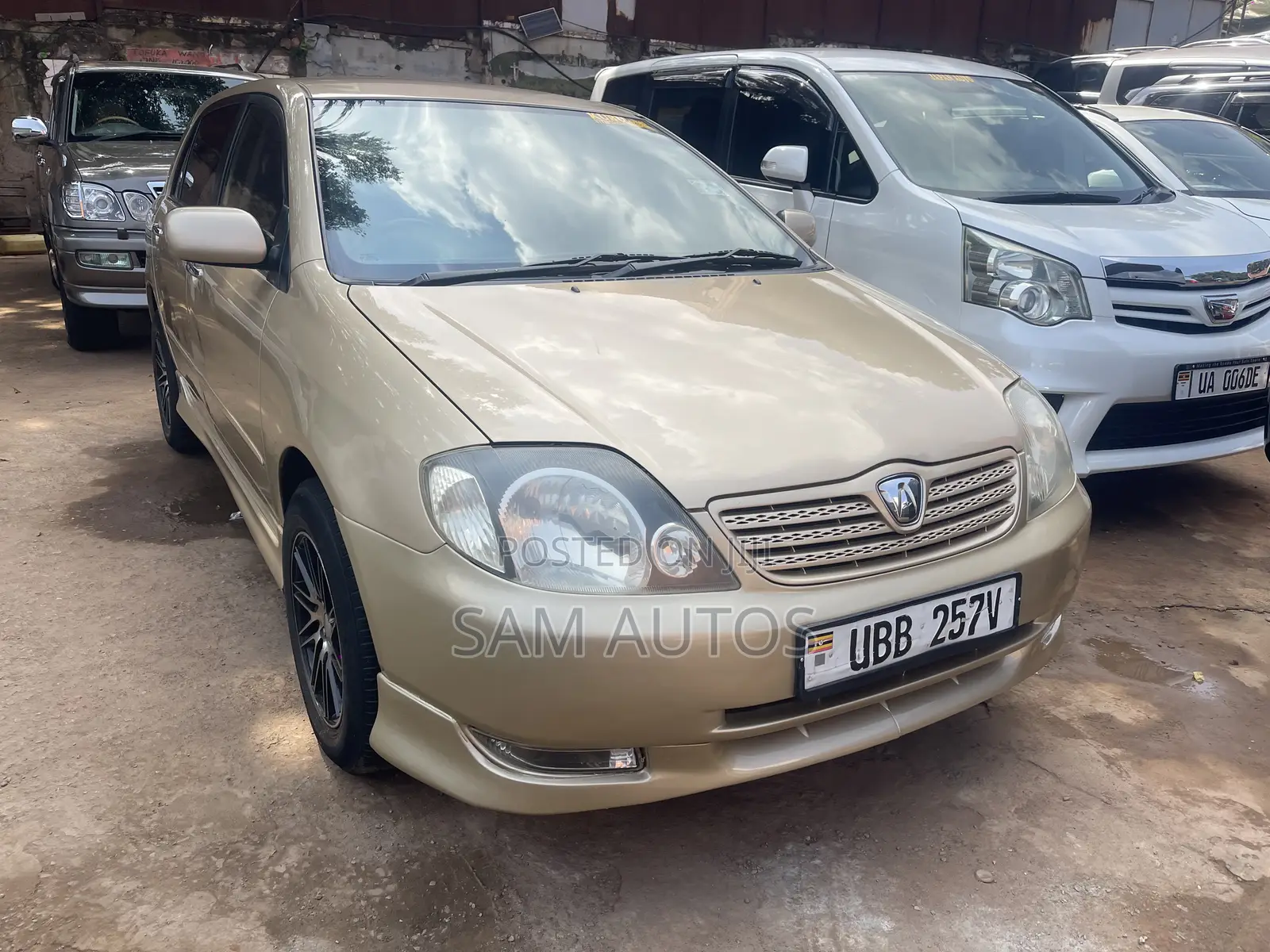 Toyota Allex 2002 Gold