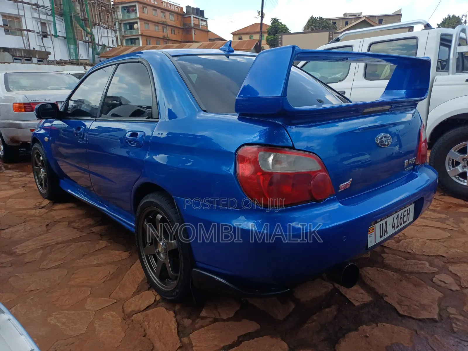 Subaru Impreza WRX STI 2012 Blue