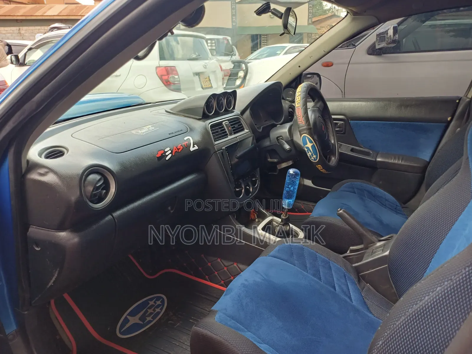 Subaru Impreza WRX STI 2012 Blue