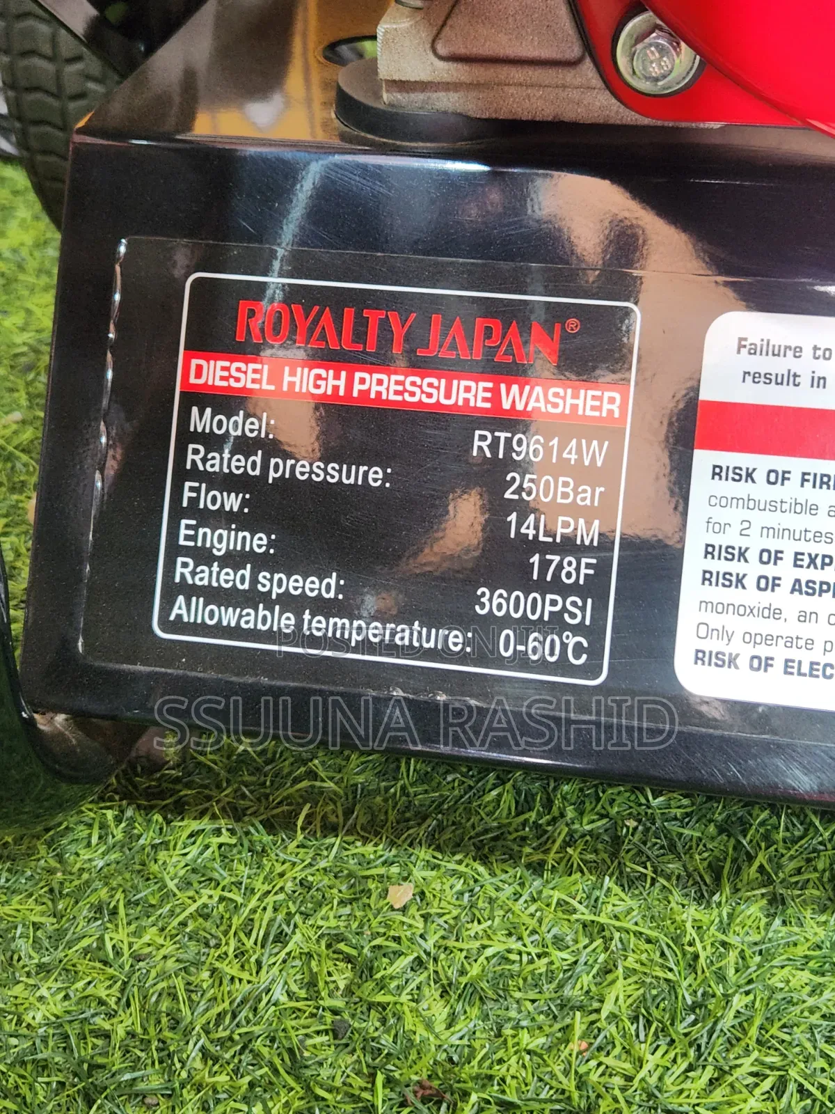 Diesel High-pressure Washer