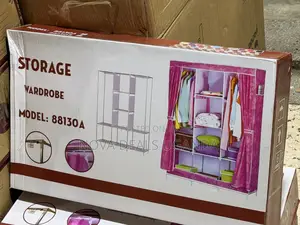 Storage Wardrobe Portable/Foldable Fabric Wardrobe