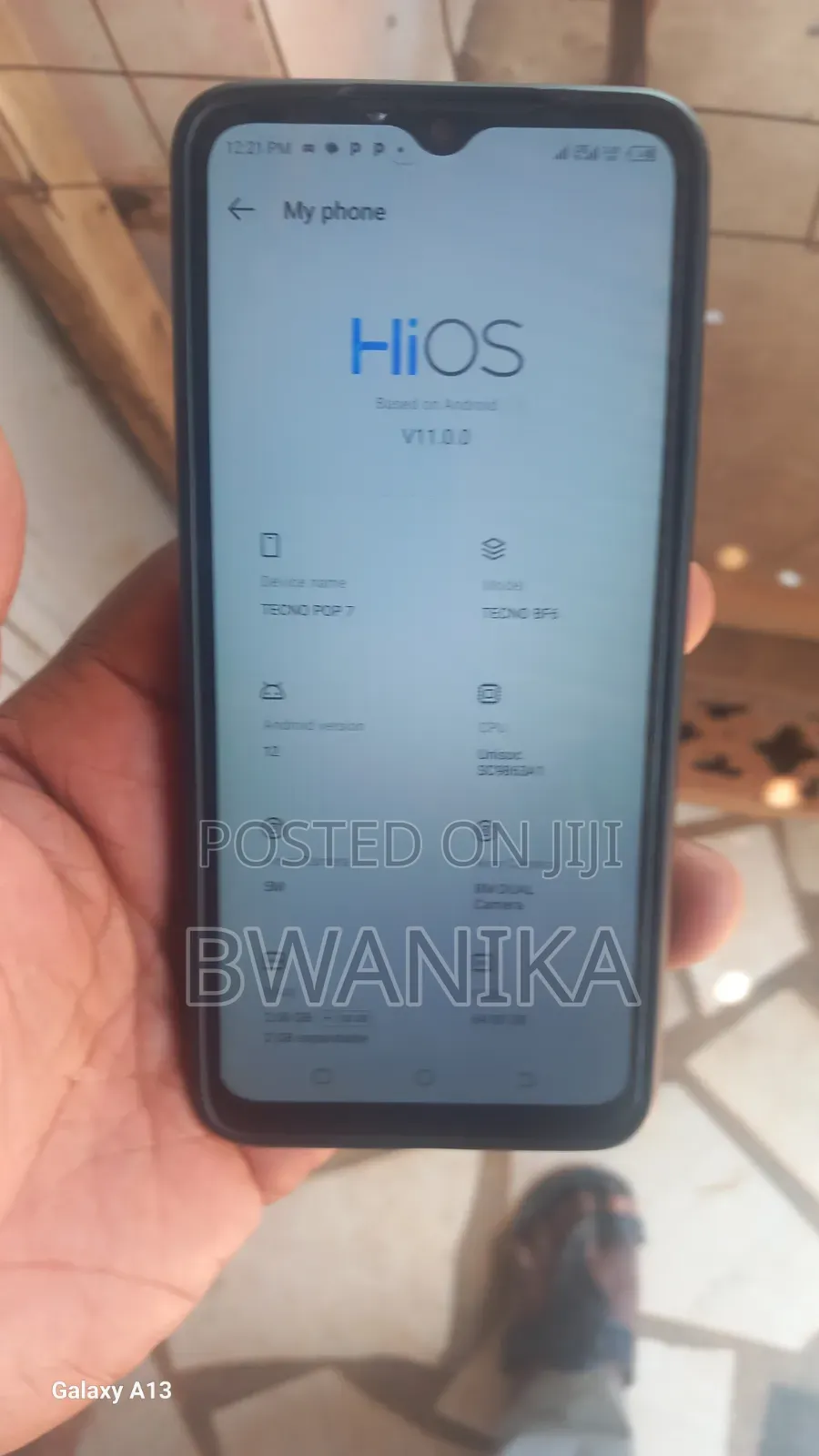 Tecno Pop 7 64 GB Gray