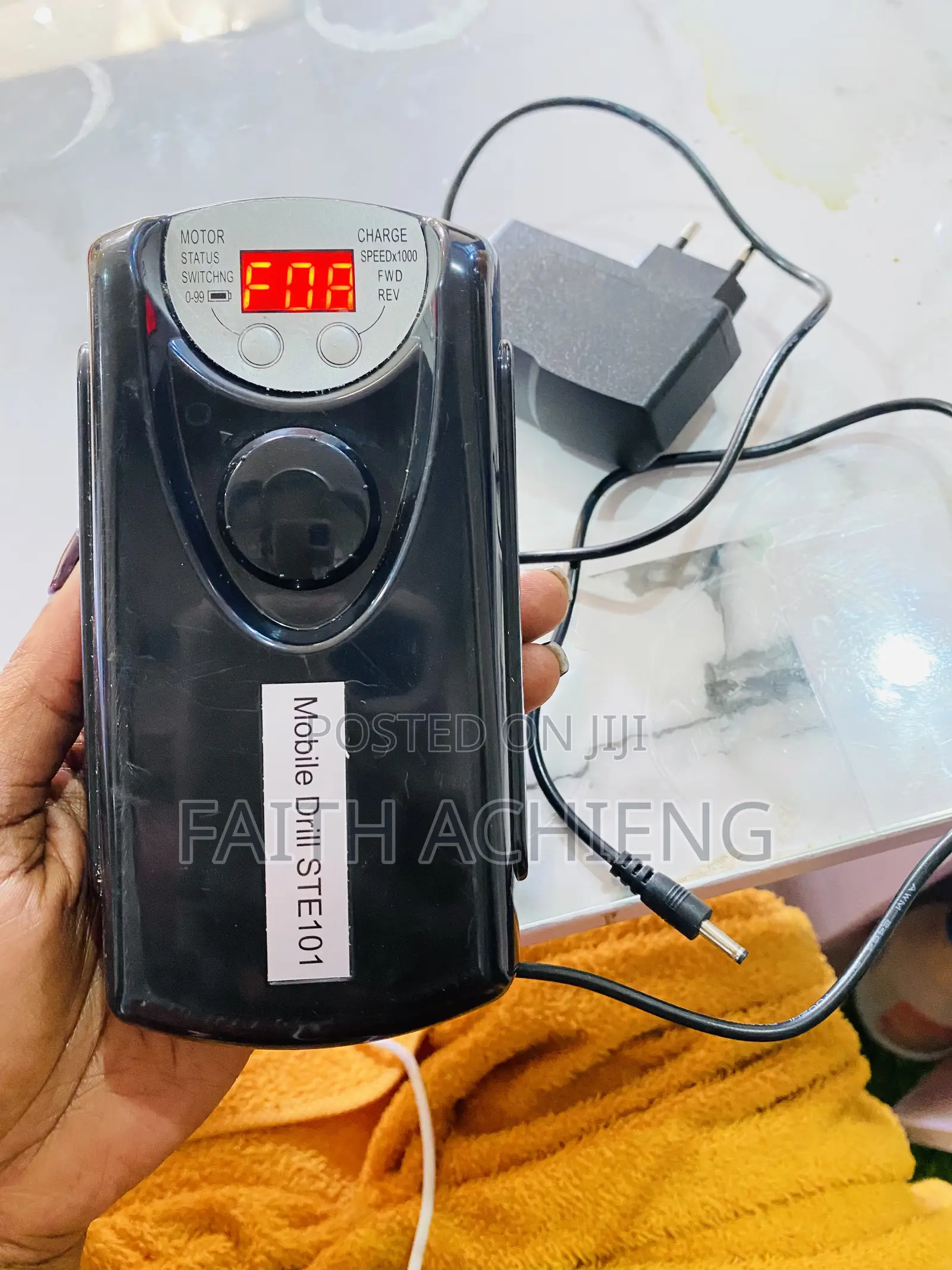 Rechargeable Nail Drill