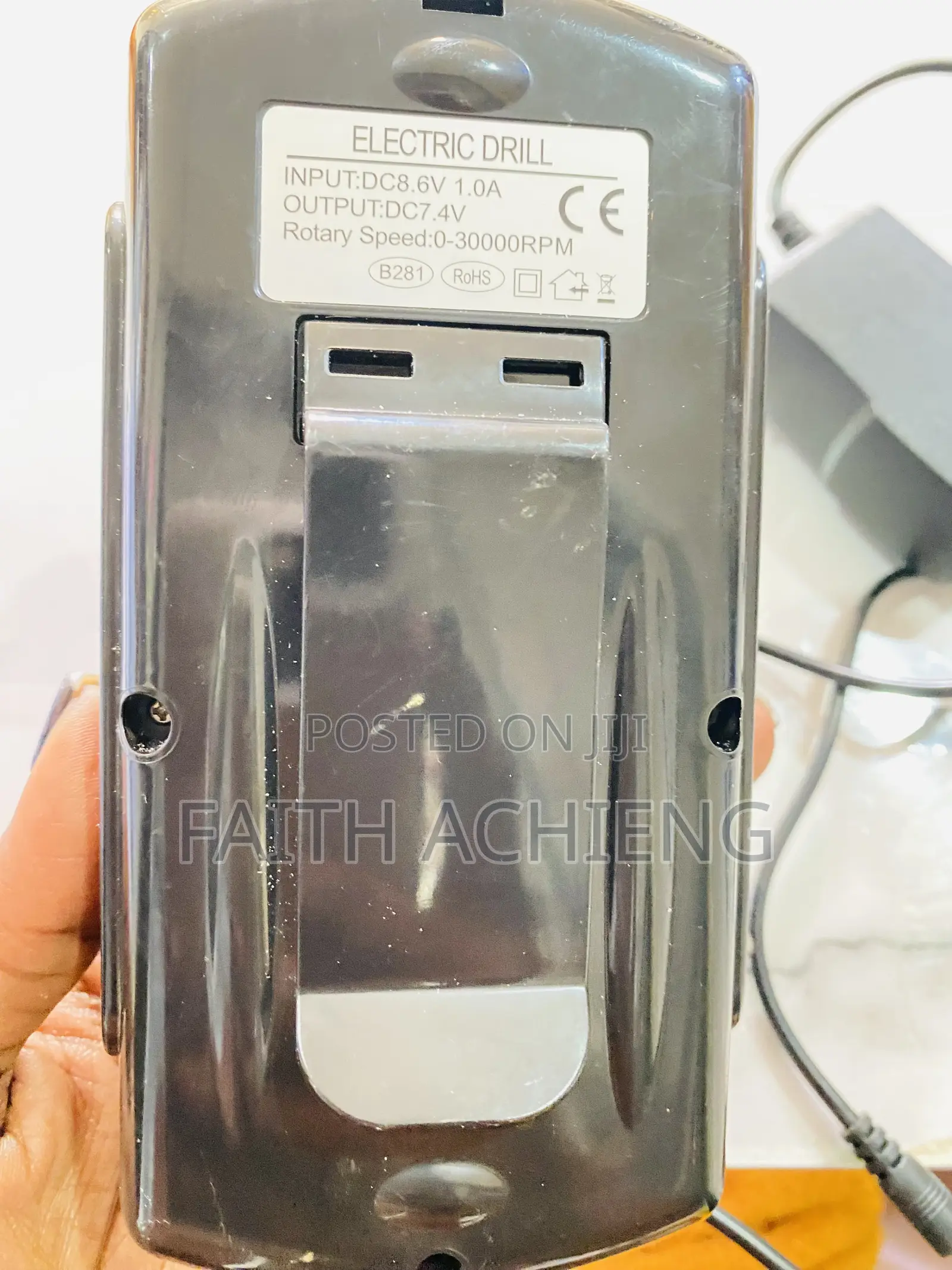 Rechargeable Nail Drill