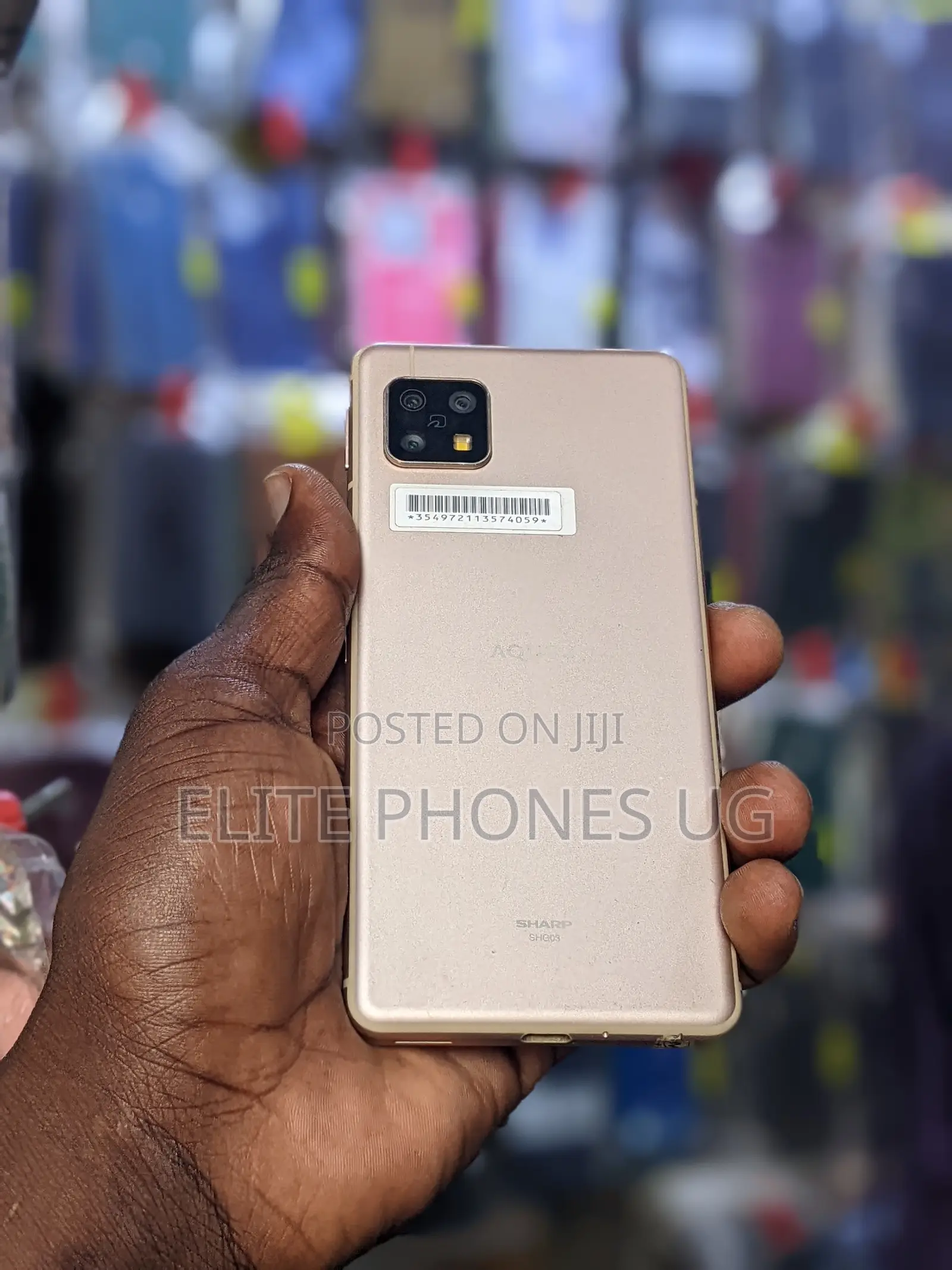 Sharp Aquos sense5G 64 GB Bronze
