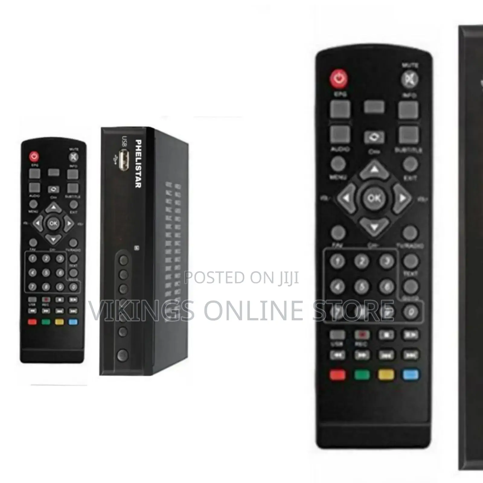Phelistar 3600 Free to Air Decoder, No Monthly Subscription of Local