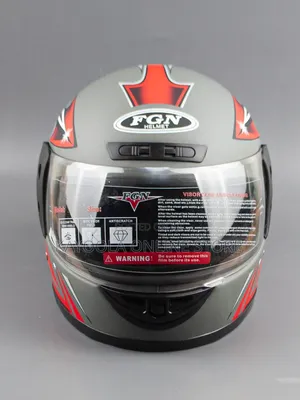 Full Face Covering Motorcycle Helmet