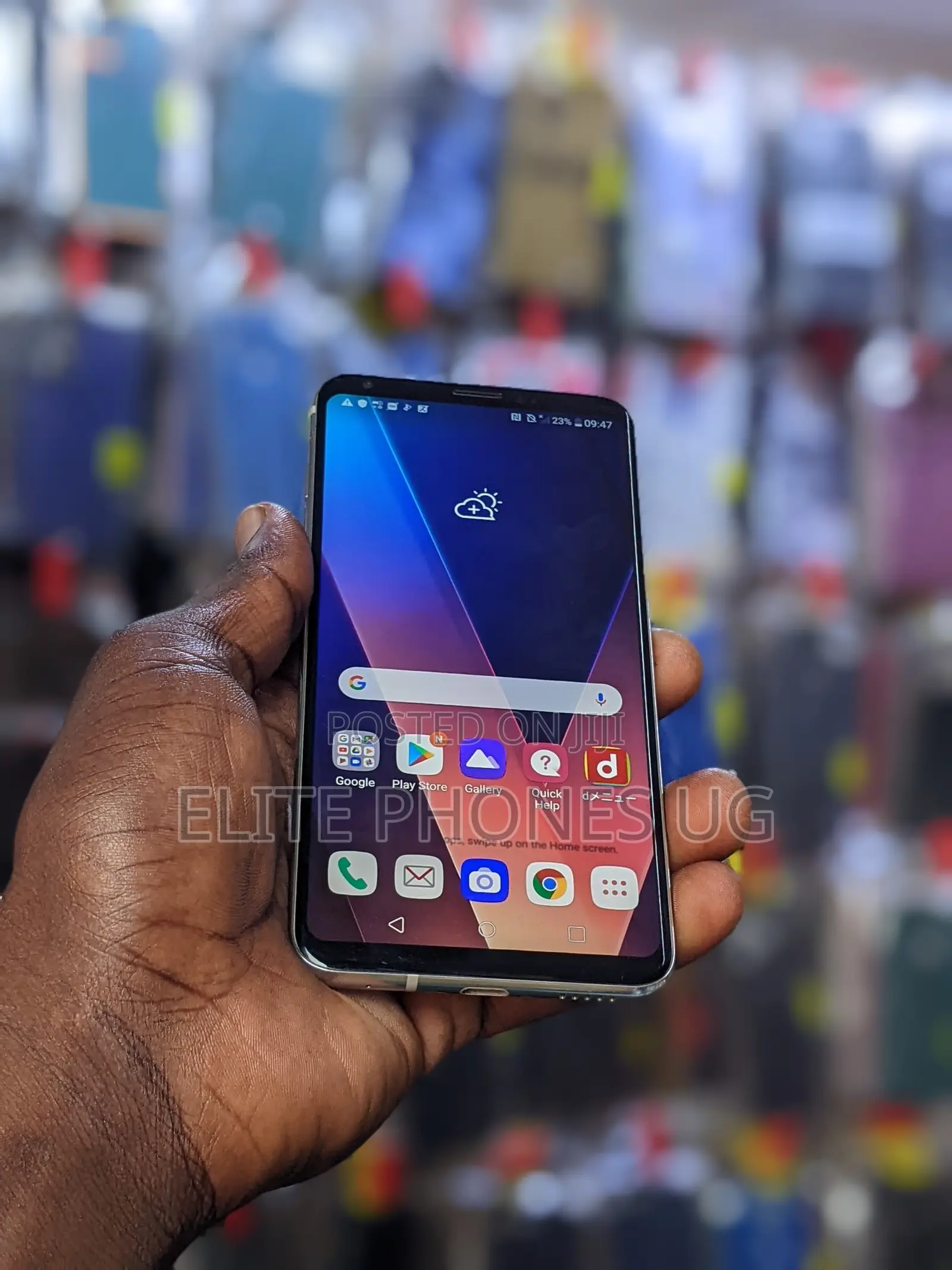 LG V35 ThinQ 128 GB Silver