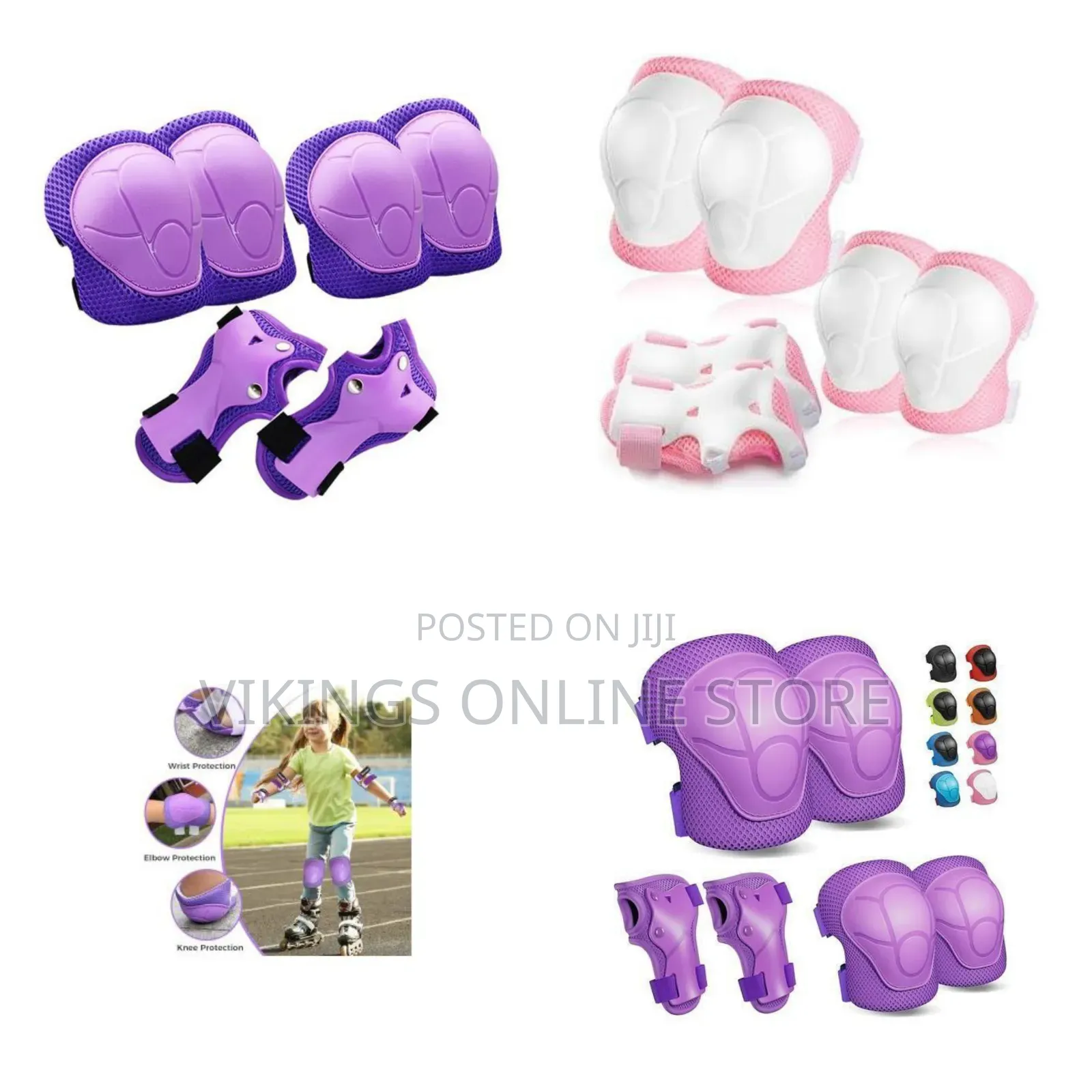 6 Pieces Of Basic Kids Protective Gear