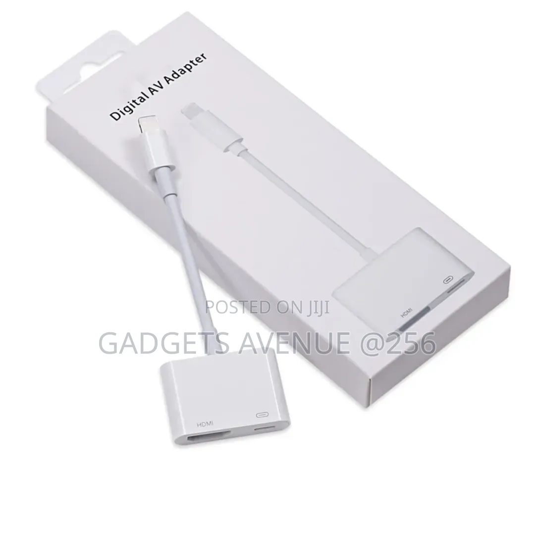 Apple Lightning Digital Av Adapter Designed To Mirror Your Device Scre