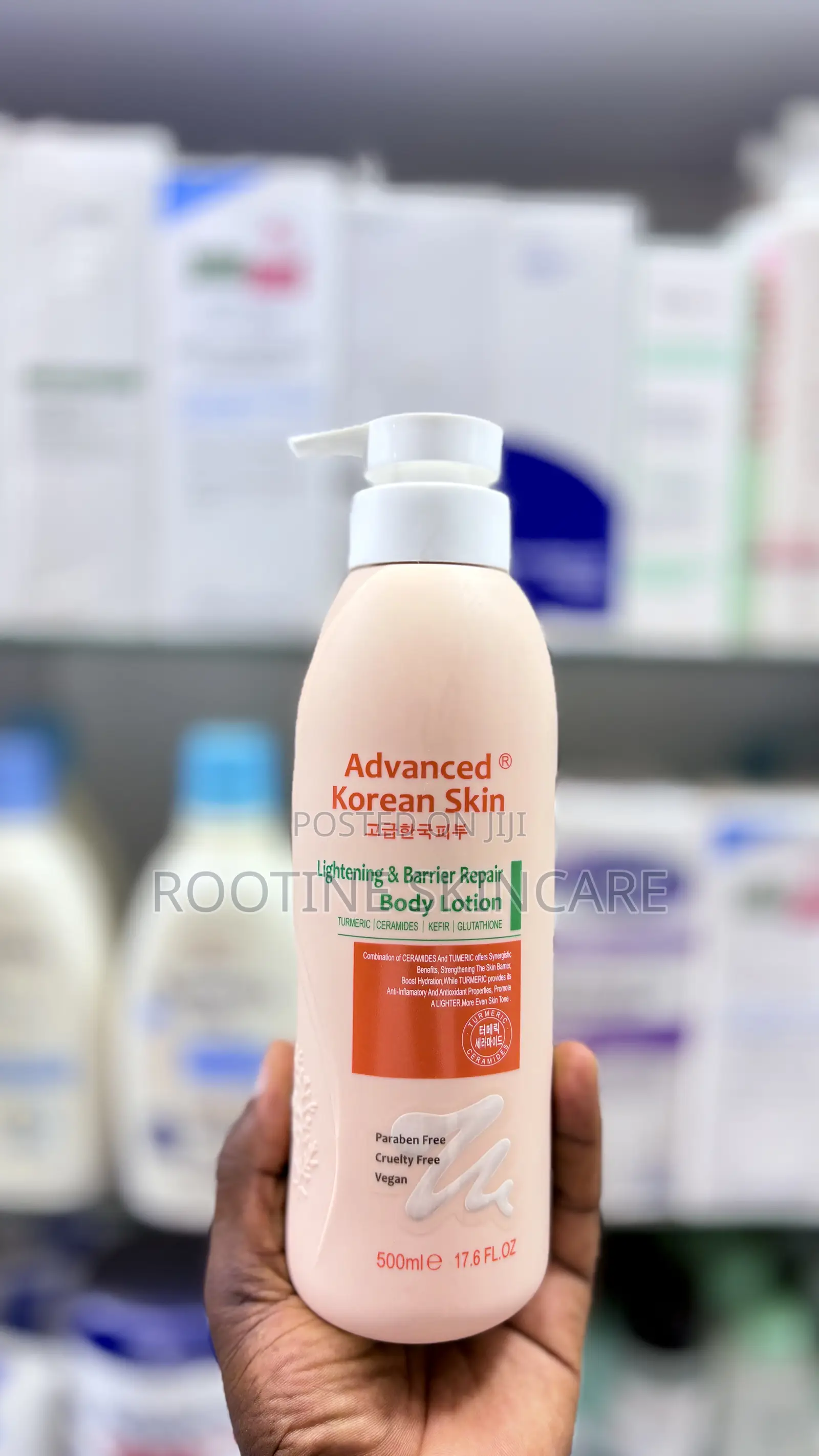 Advanced Korean Lightening Barrier Repair Body Lotion