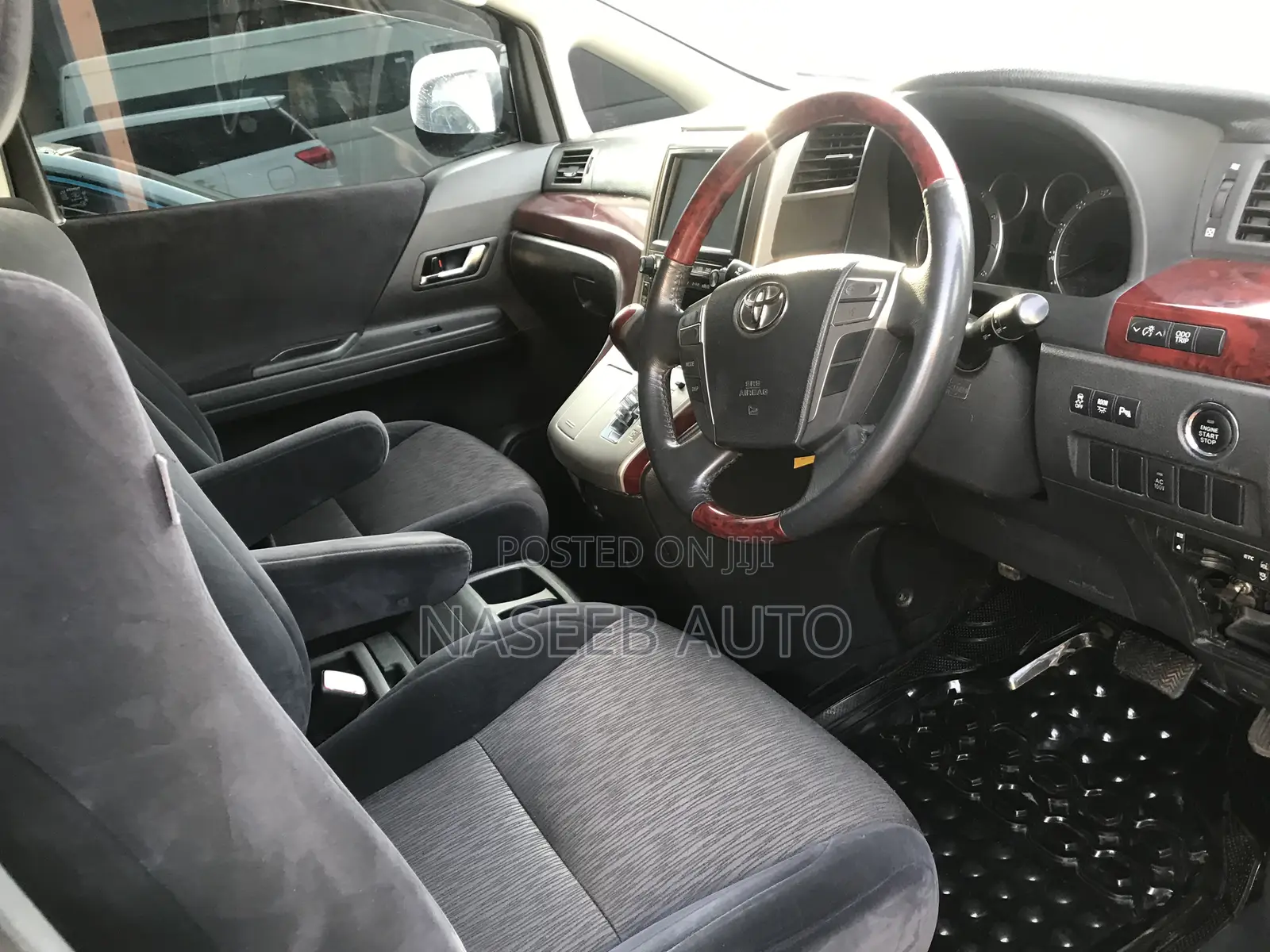 Toyota Alphard 2008 Gray