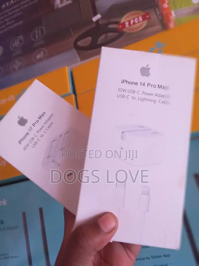 iPhone 14 Pro Max Charger and 17