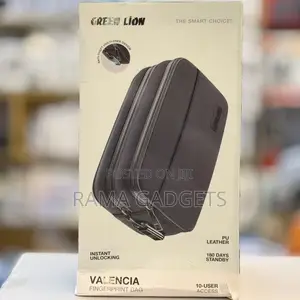 Green Lion Lyon Plus Fingerprint Bag- Black