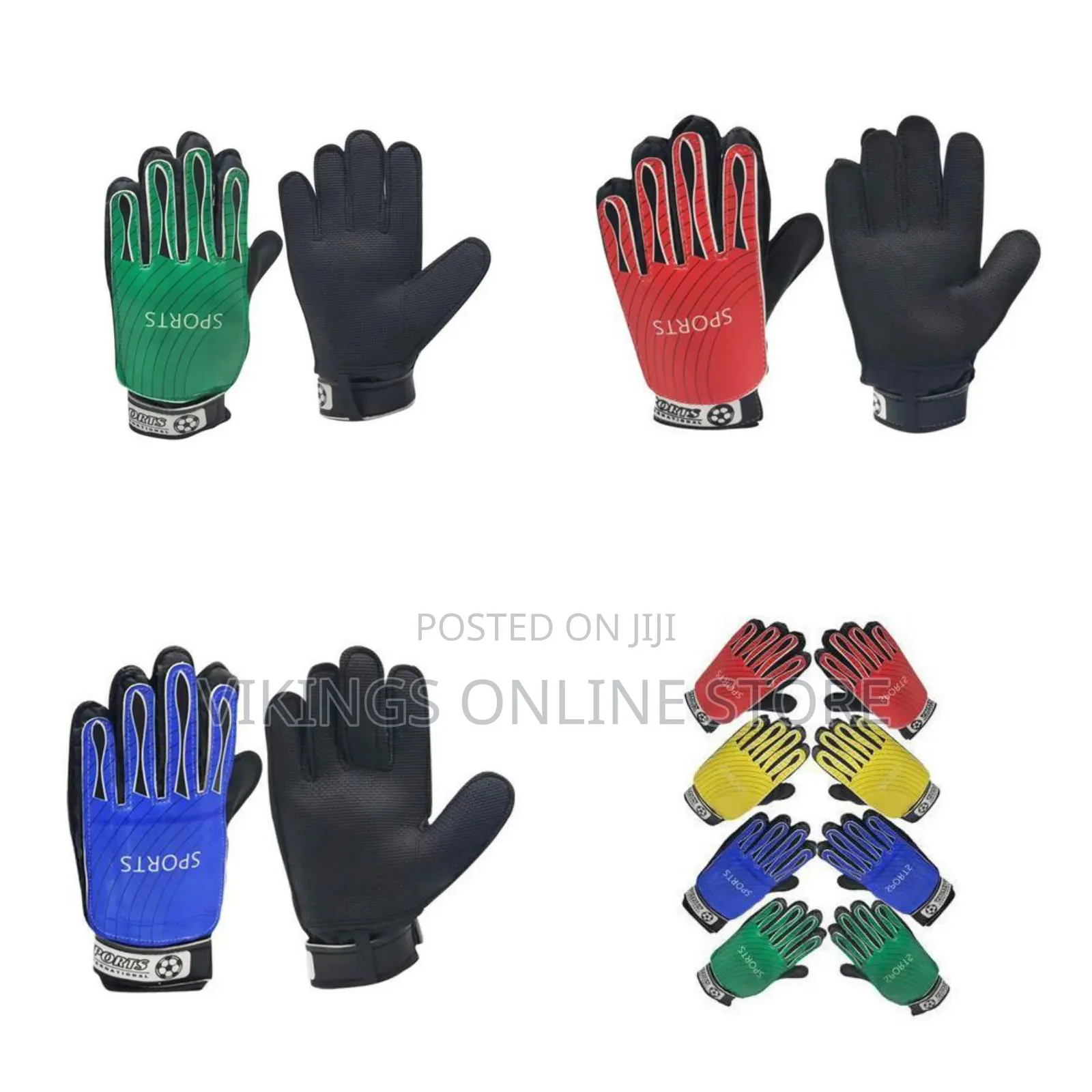Breathable Goalkeeper Goalie Soccer Gloves - Football Goal Keeper