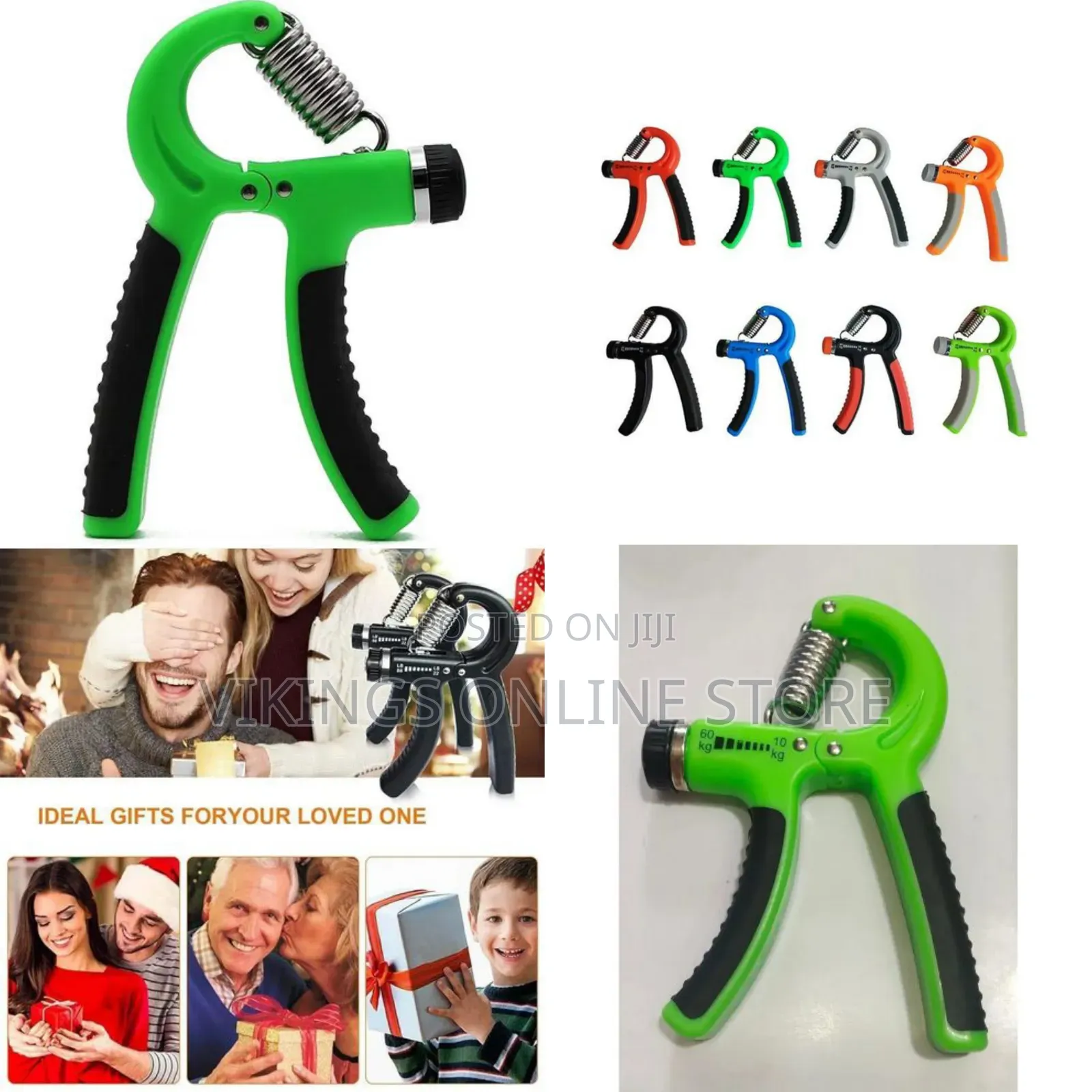 Adjustable Hand Grip Strengthener Resistance ,Non-slip Hand Gripper