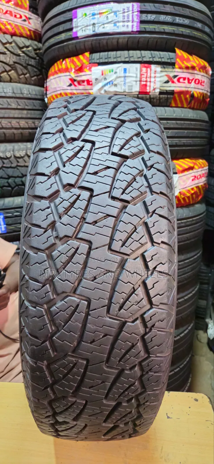 235 65 R17 Used Only One Week in the Type of Kapsin Practical Max at .