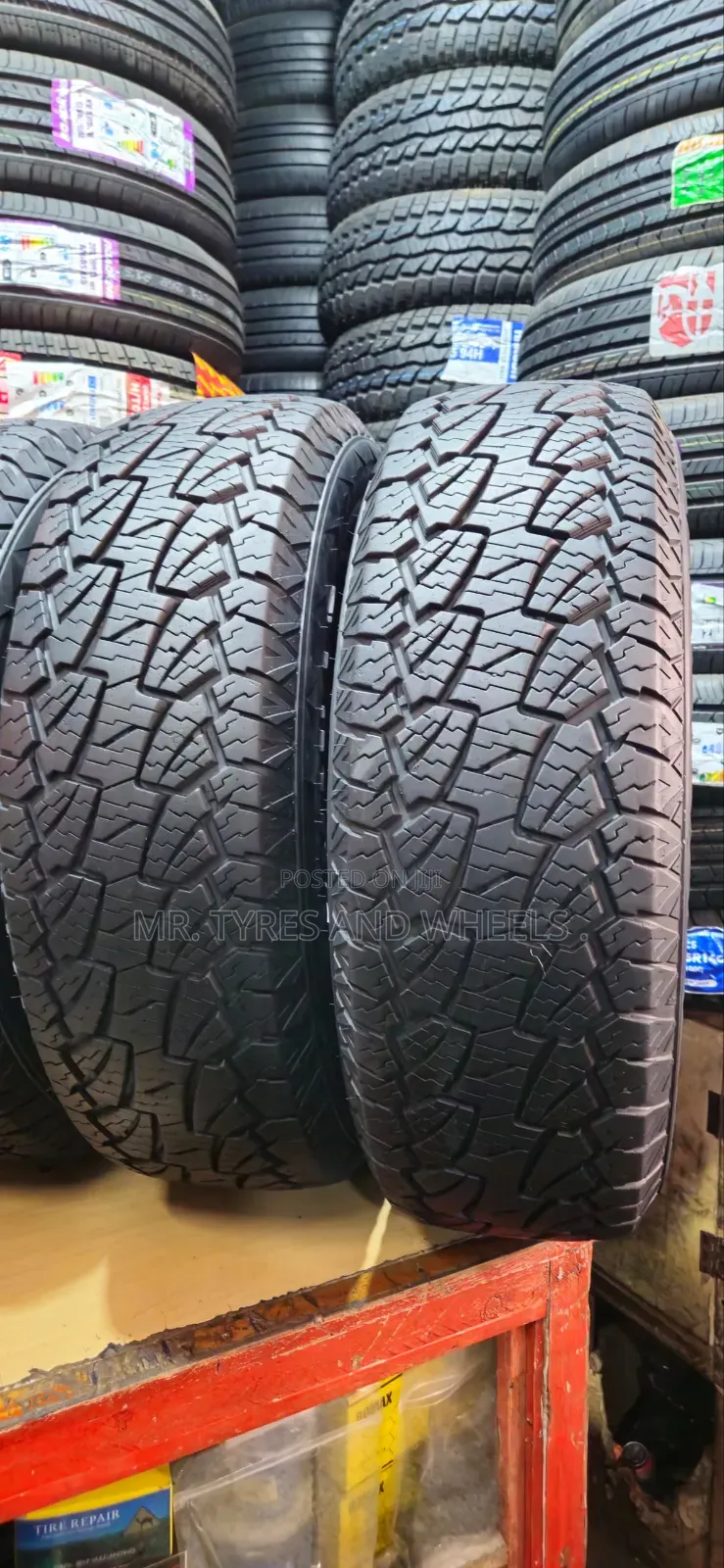 235 65 R17 Used Only One Week in the Type of Kapsin Practical Max at .