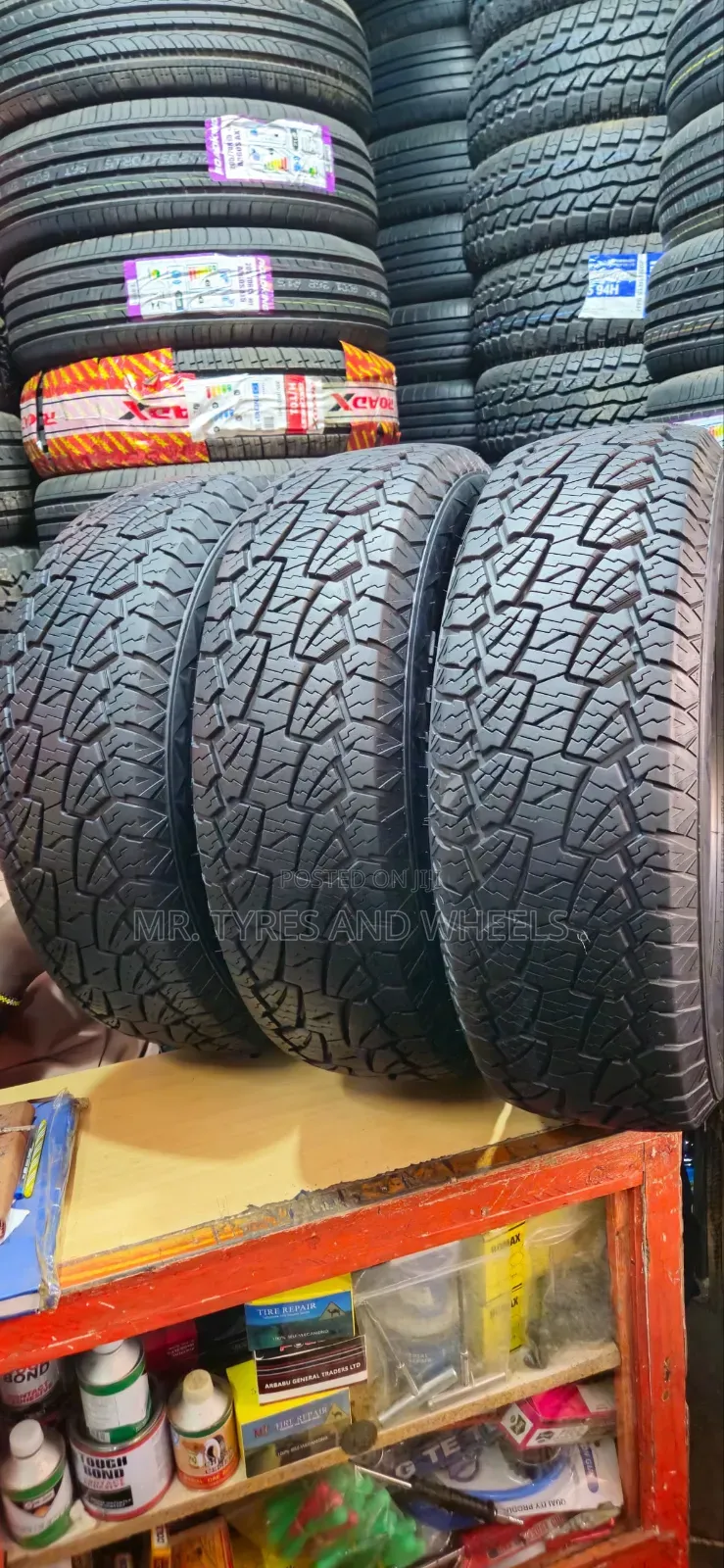 235 65 R17 Used Only One Week in the Type of Kapsin Practical Max at .