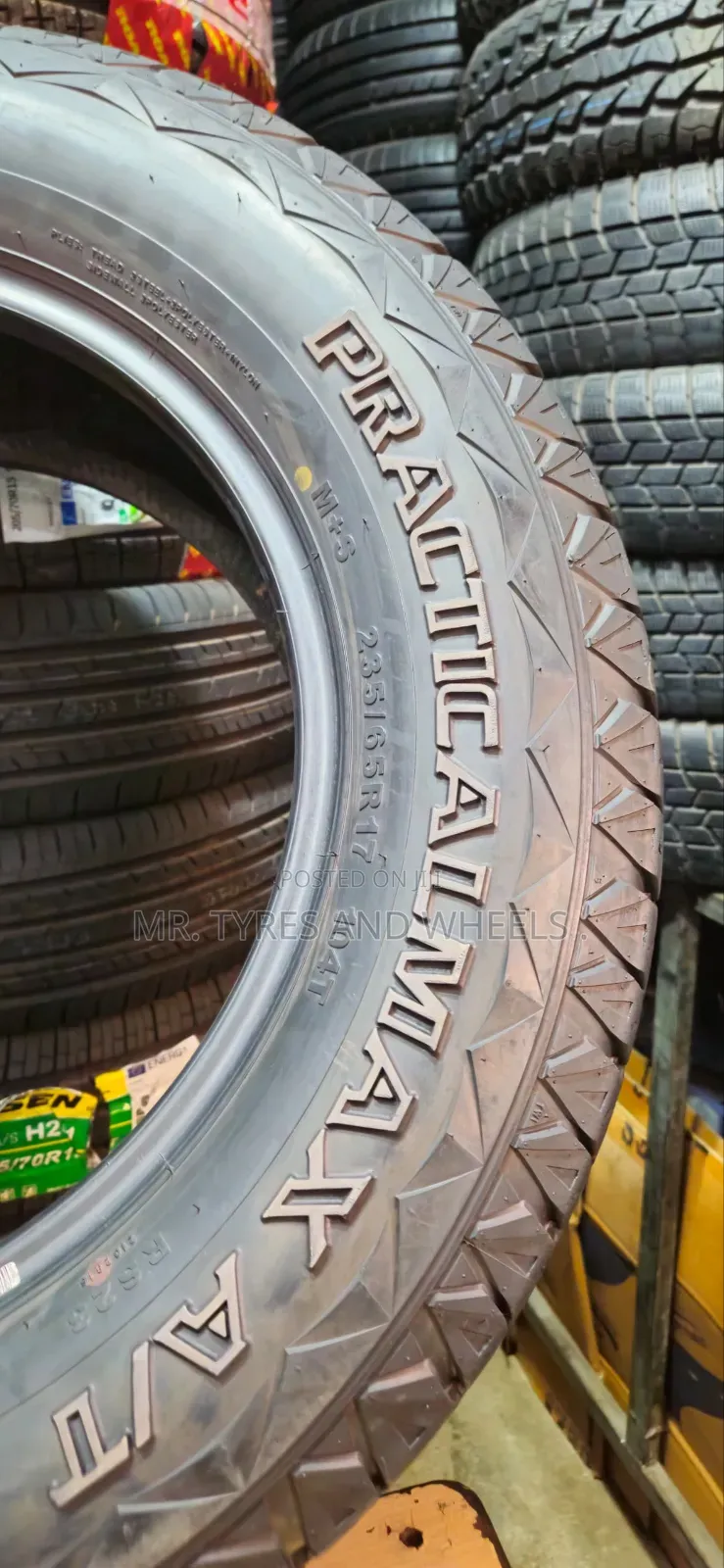 235 65 R17 Used Only One Week in the Type of Kapsin Practical Max at .