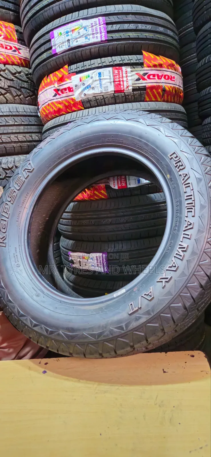 235 65 R17 Used Only One Week in the Type of Kapsin Practical Max at .