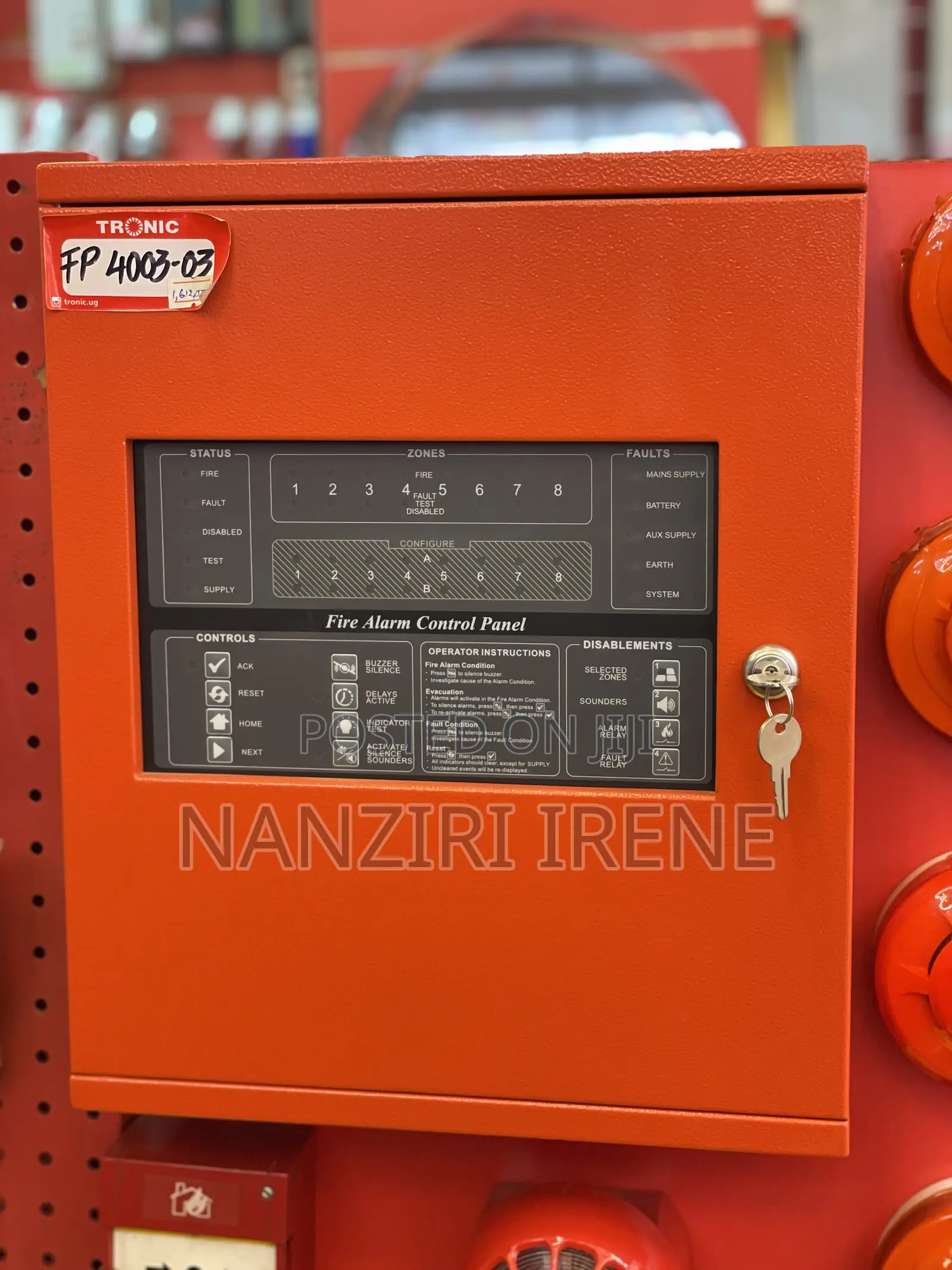 Fire Alarm Control Panel