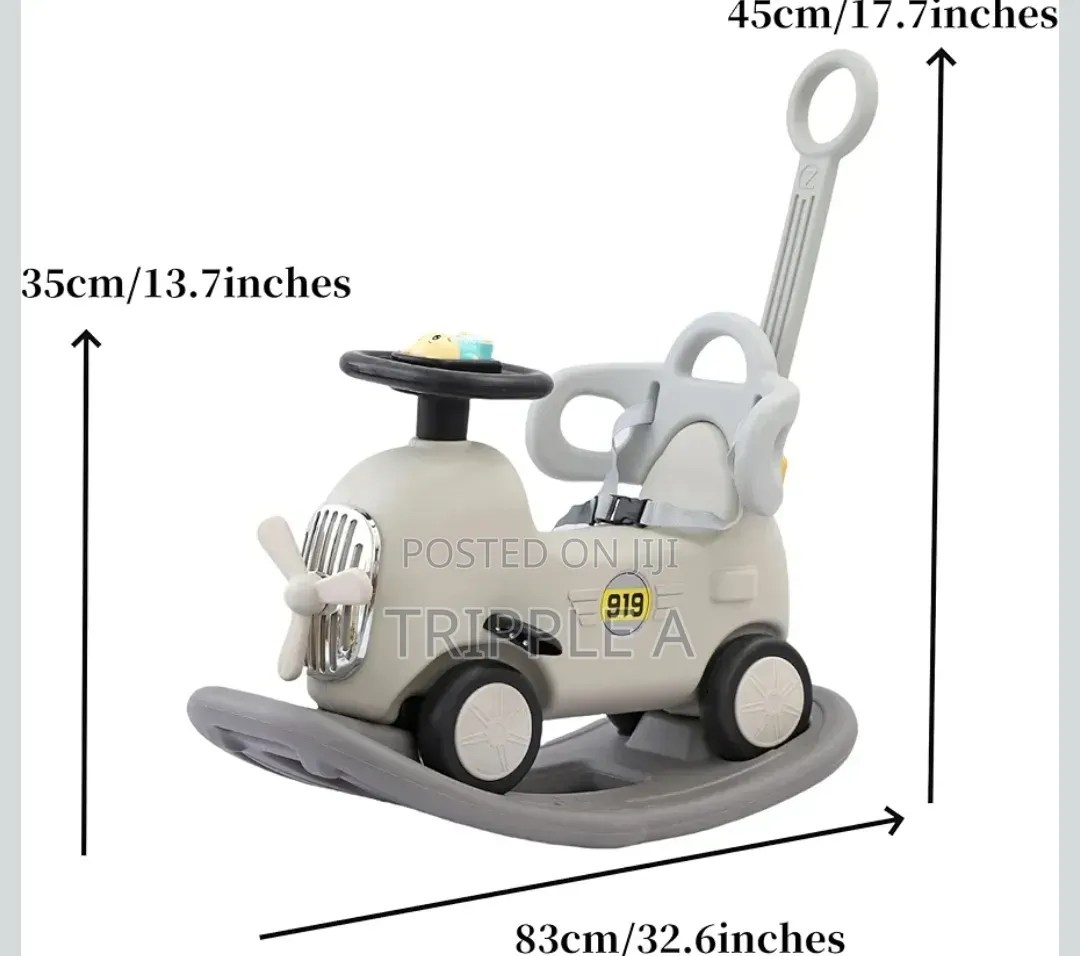 2 in 1 Baby Ride-on Toy Car and Rocker