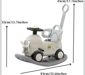 2 in 1 Baby Ride-on Toy Car and Rocker