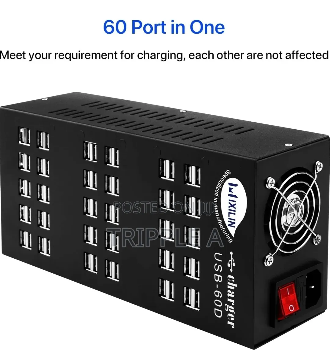 60 Ports Usb Charging Station With Intelligent Protection