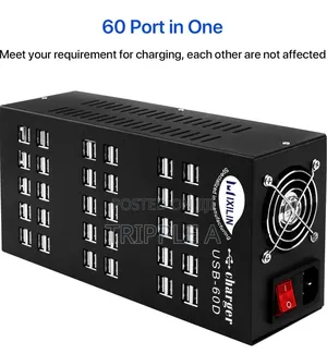 60 Ports Usb Charging Station With Intelligent Protection