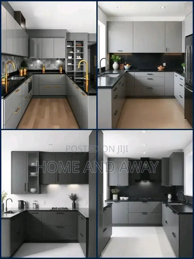 Classe Economique Kitchen Cabinets From 4,000,000/- Only in Any Colour