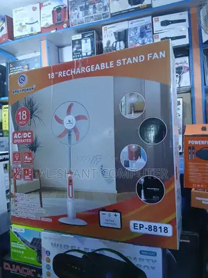 Easy Power 18inch Rechargeable Stand Fan