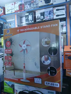 Easy Power 18inch Rechargeable Stand Fan