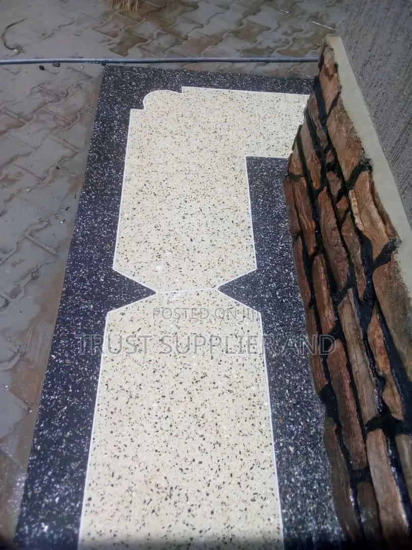 Terrazzo Floor Glass