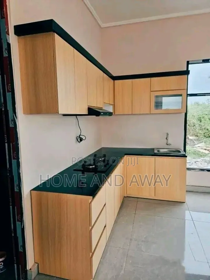The L Standard Kitchen Cabinets Any Colour 840,000/- Per Running Meter