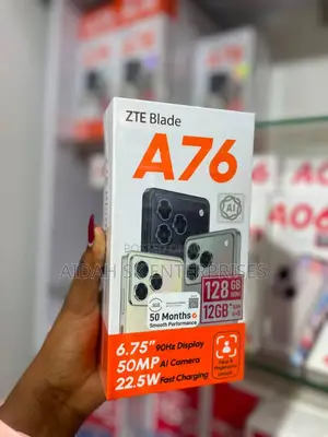 New ZTE Blade A76 5G 128 GB Black