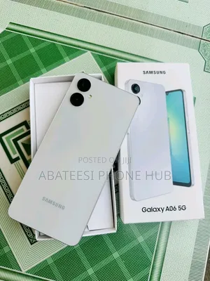 New Samsung Galaxy A06 128 GB White