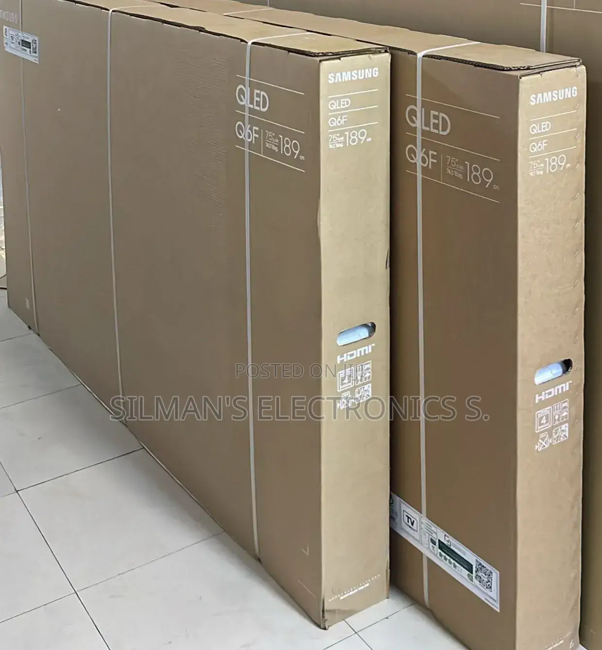 Fresh Release Samsung 75" Q6f Qled Tv