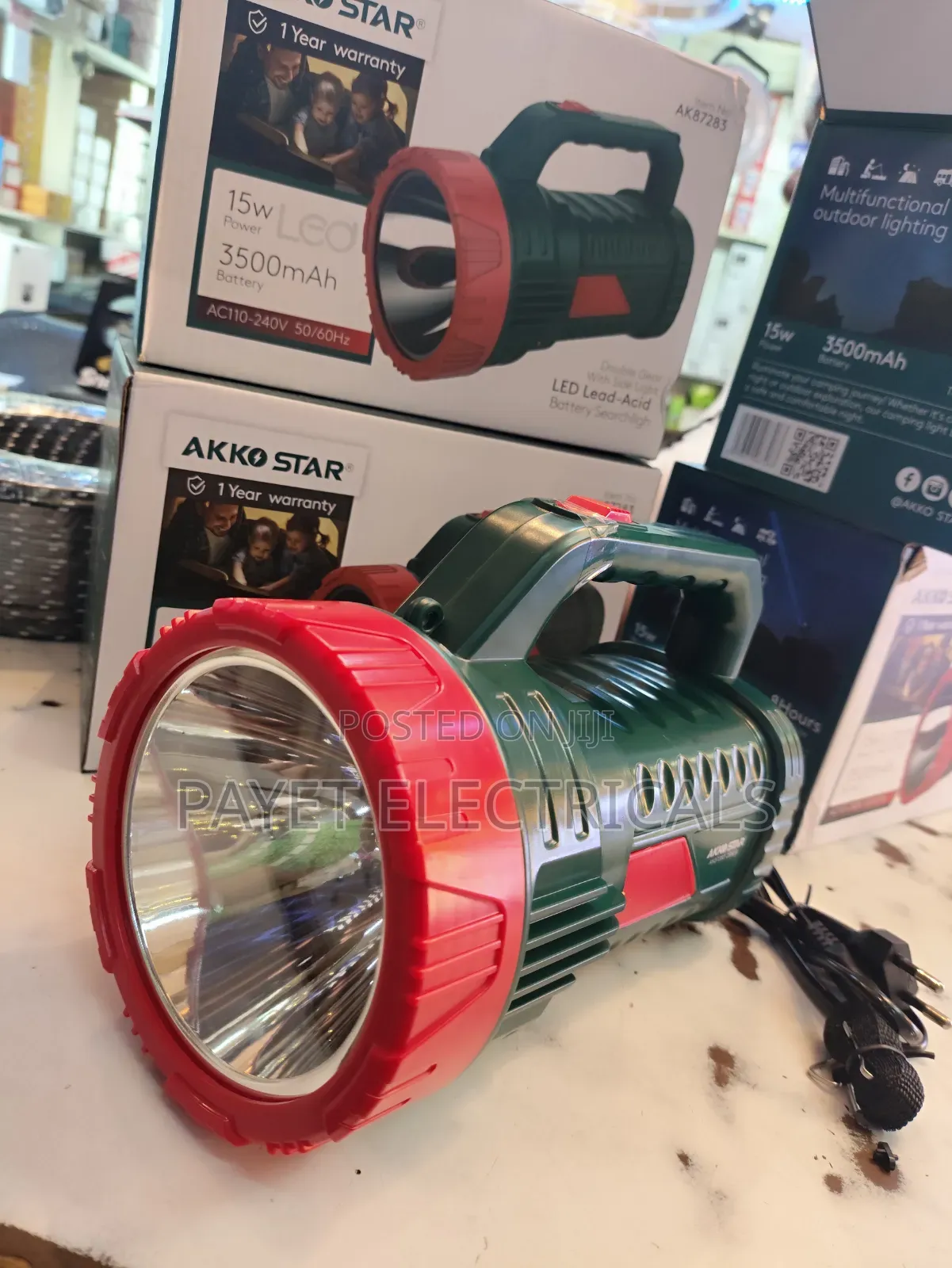 Heavy Duty Rechargeable Torch 
