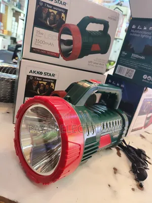 Heavy Duty Rechargeable Torch 