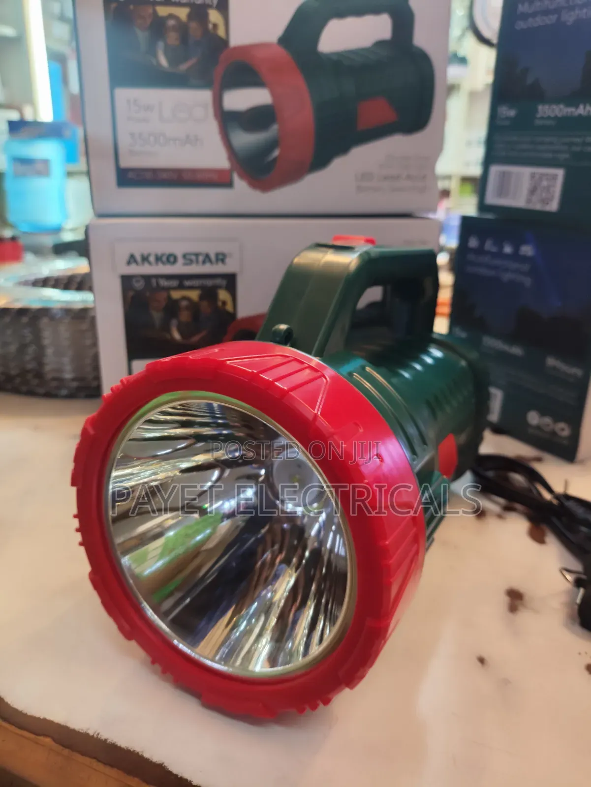 Heavy Duty Rechargeable Torch 