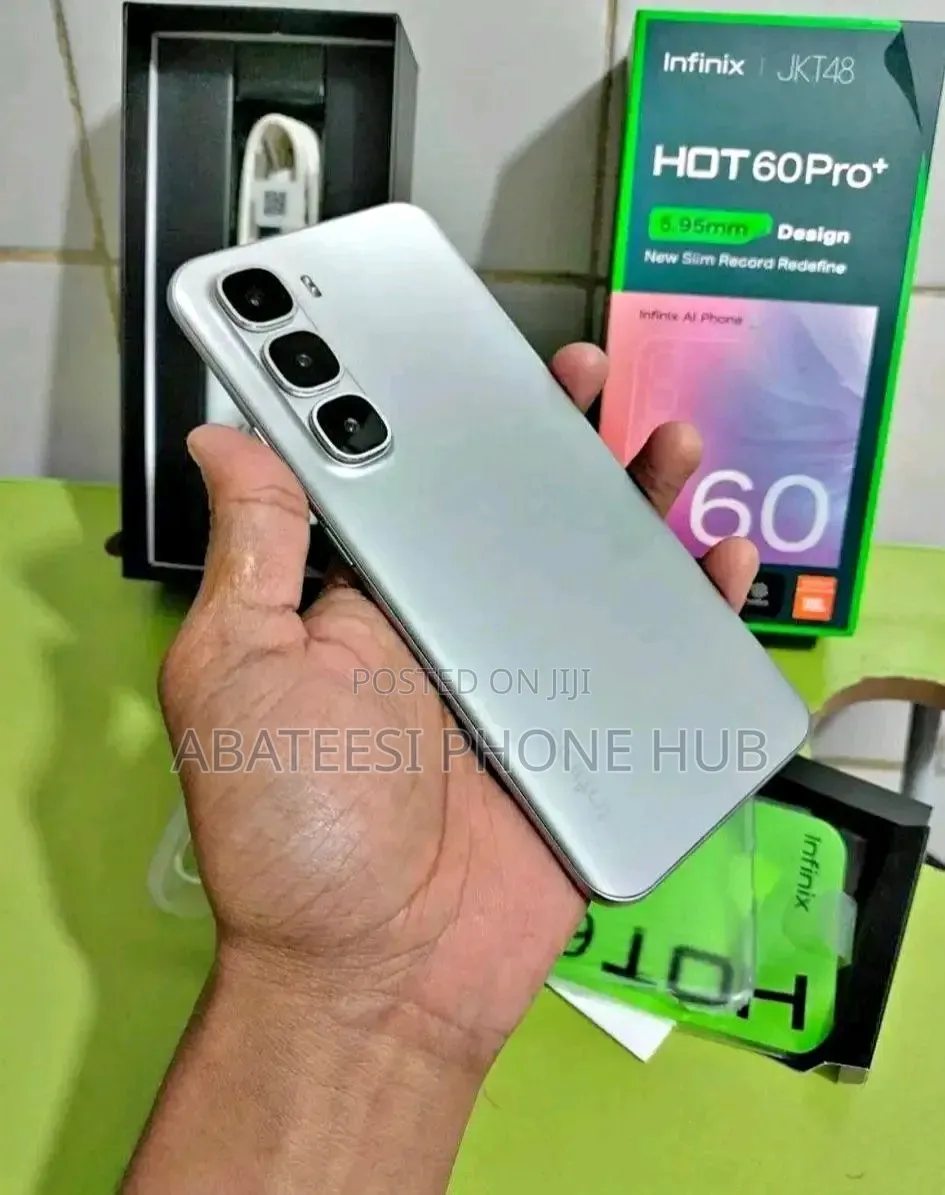 New Infinix Hot 60 Pro+ 256 GB Silver