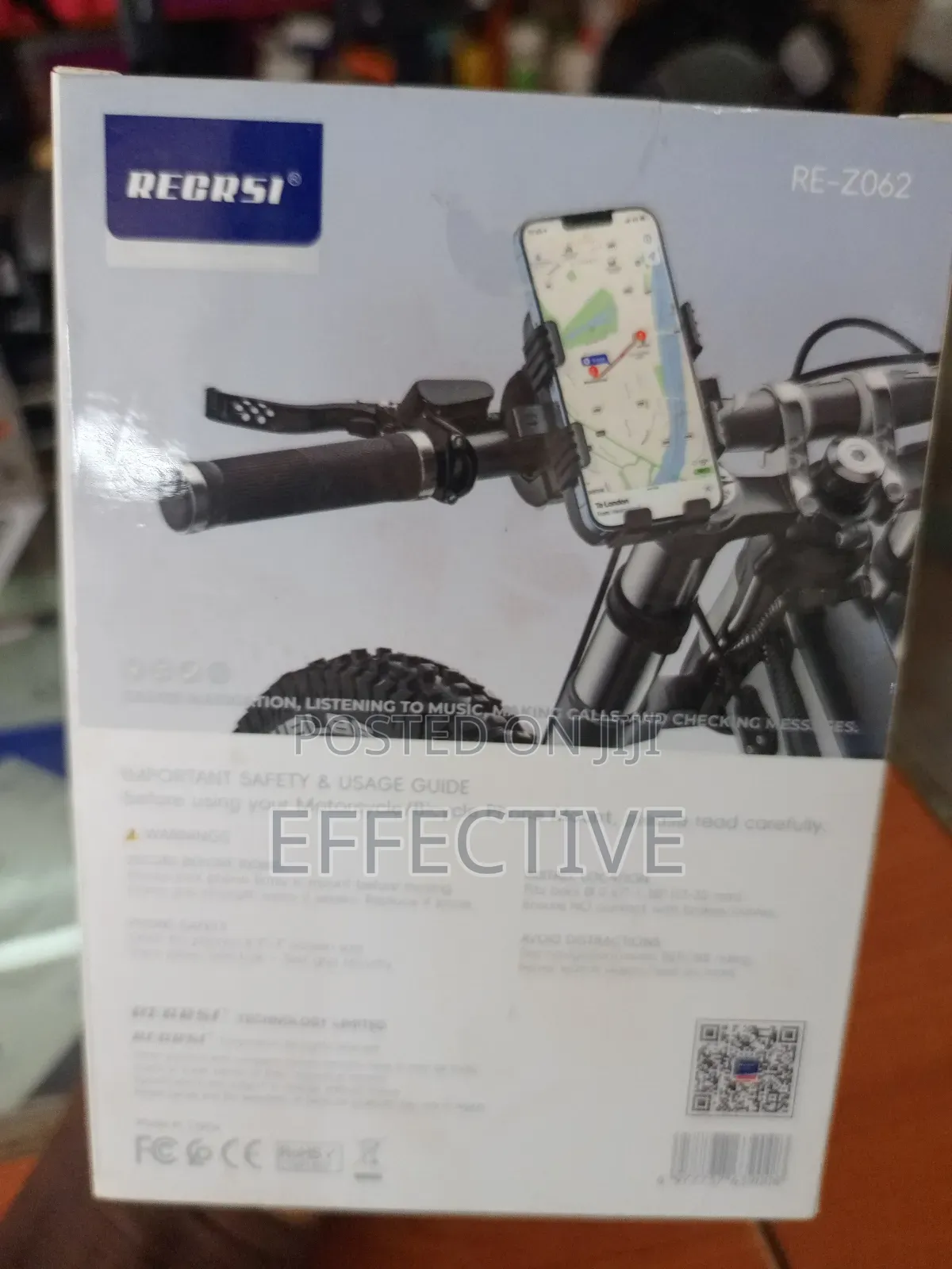 Handlebar Phone Mount.