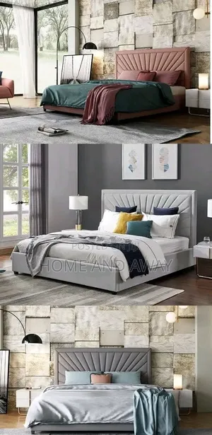Nancy Velvet Dressed Beds in Any Colour From 1,500,000/- With Delivery