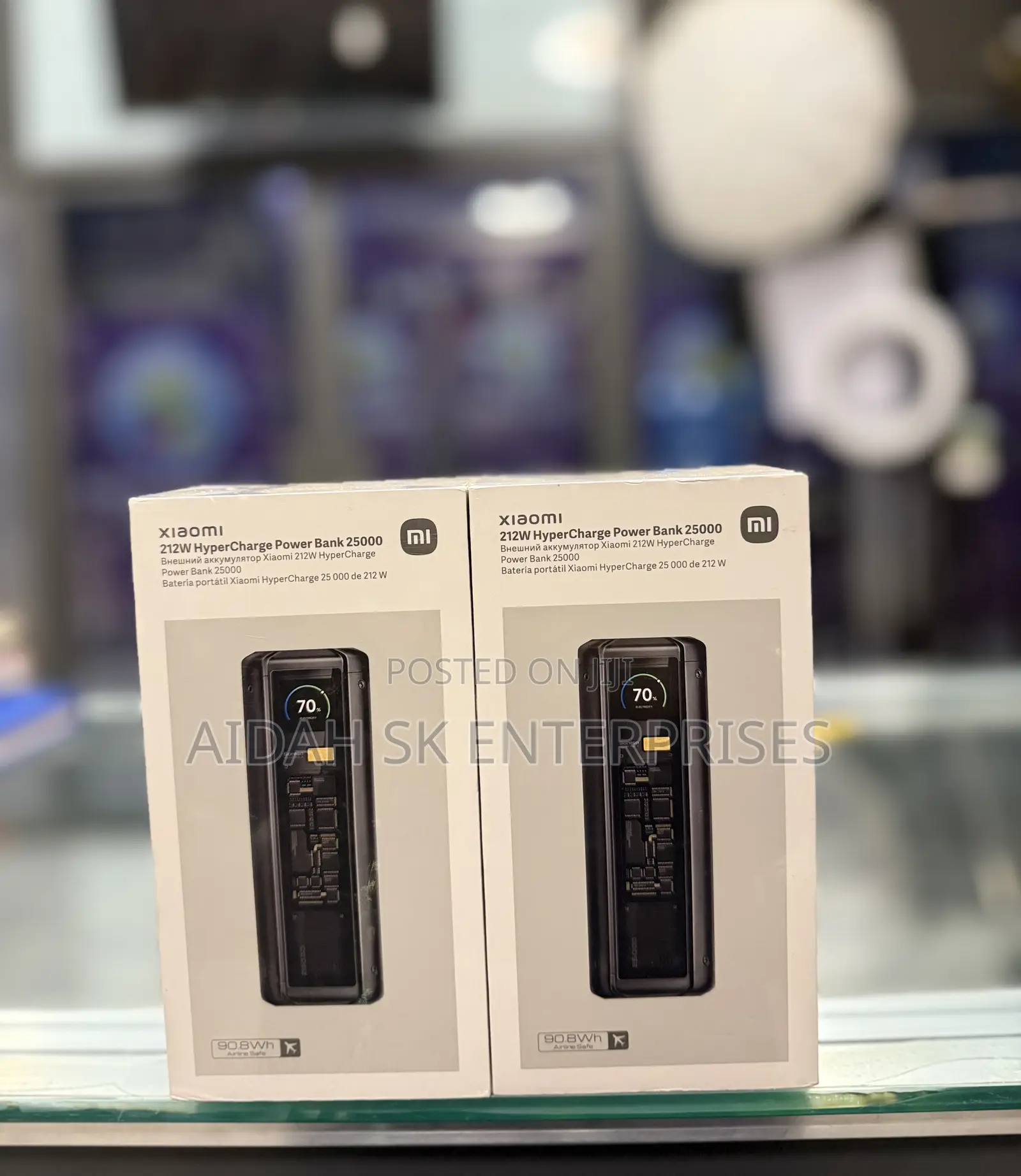Xiaomi 212w Hypercharge Power Bank 25000mah