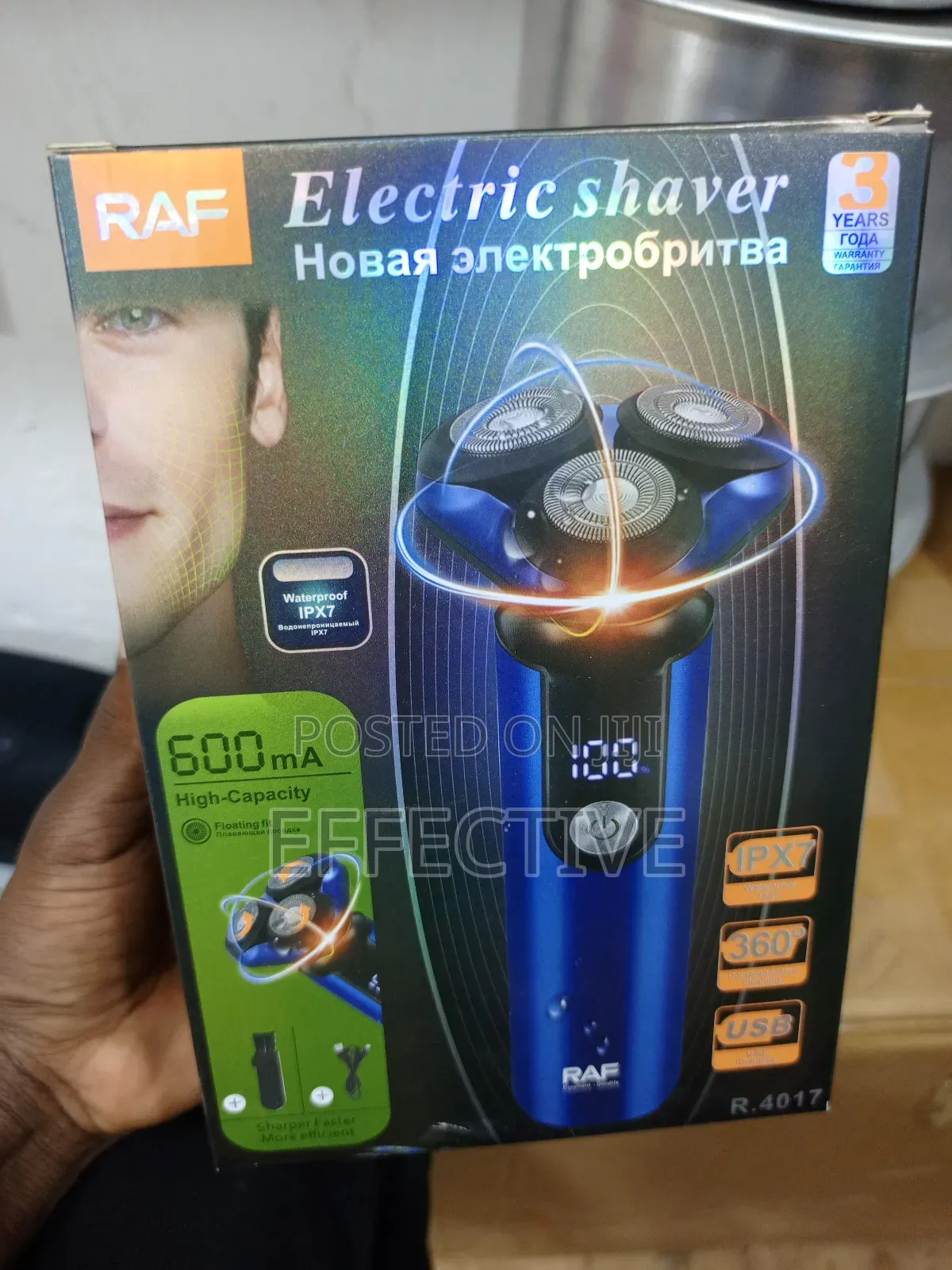 Raf R.4017 Electric Shaver.